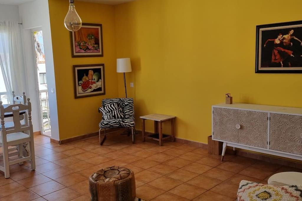 Gilda: Beautiful Spacious Apartment. Seaview From Rooftop Terrace Corralejo Bagian luar foto